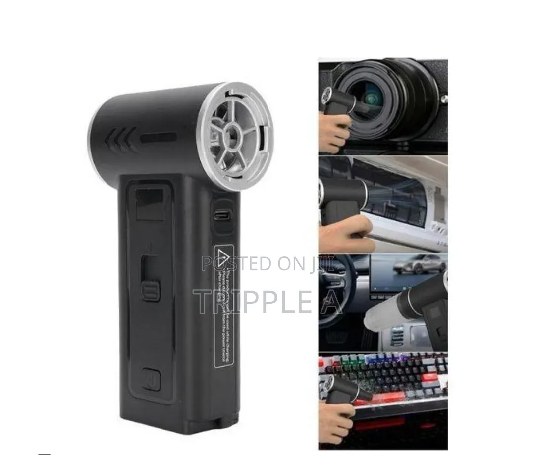 Mini Turbo Rechargeable Dust Remover Fan