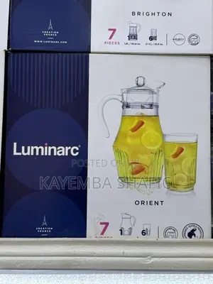 Luminarc Orient 7-Piece Glassware Water Set