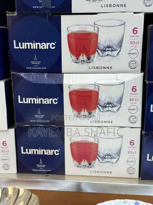 Luminarc Lisbonne Glass Tumbler Set - 12 Pieces Dozen