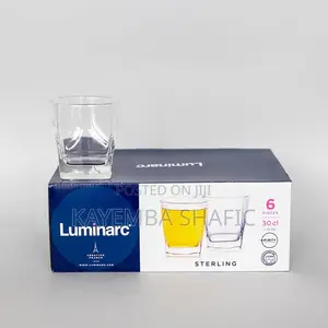 Luminarc Sterling Glass Tumblers – 12 Pieces (Dozen Set)