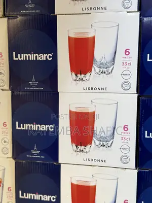 Luminarc Lisbonne Highball Tumbler Glasses - 12 Pieces (1 Dozen)