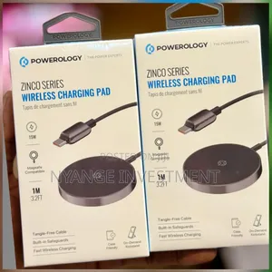 Powerology Wireless Charging Pad With 15w . Wireless Charger.