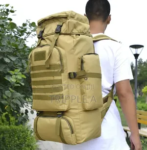 70l Large Capacity Travel,/ Camping Bag
