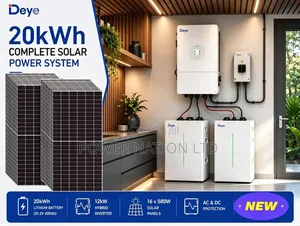 20kwh Deye 48v Comnoindia Lithium/Hybrid Complete Solar System