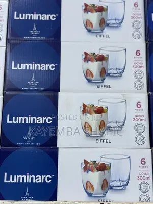 Luminarc Eiffel Old Fashioned Tumbler Glass Set - 12 Pieces (1 Dozen)