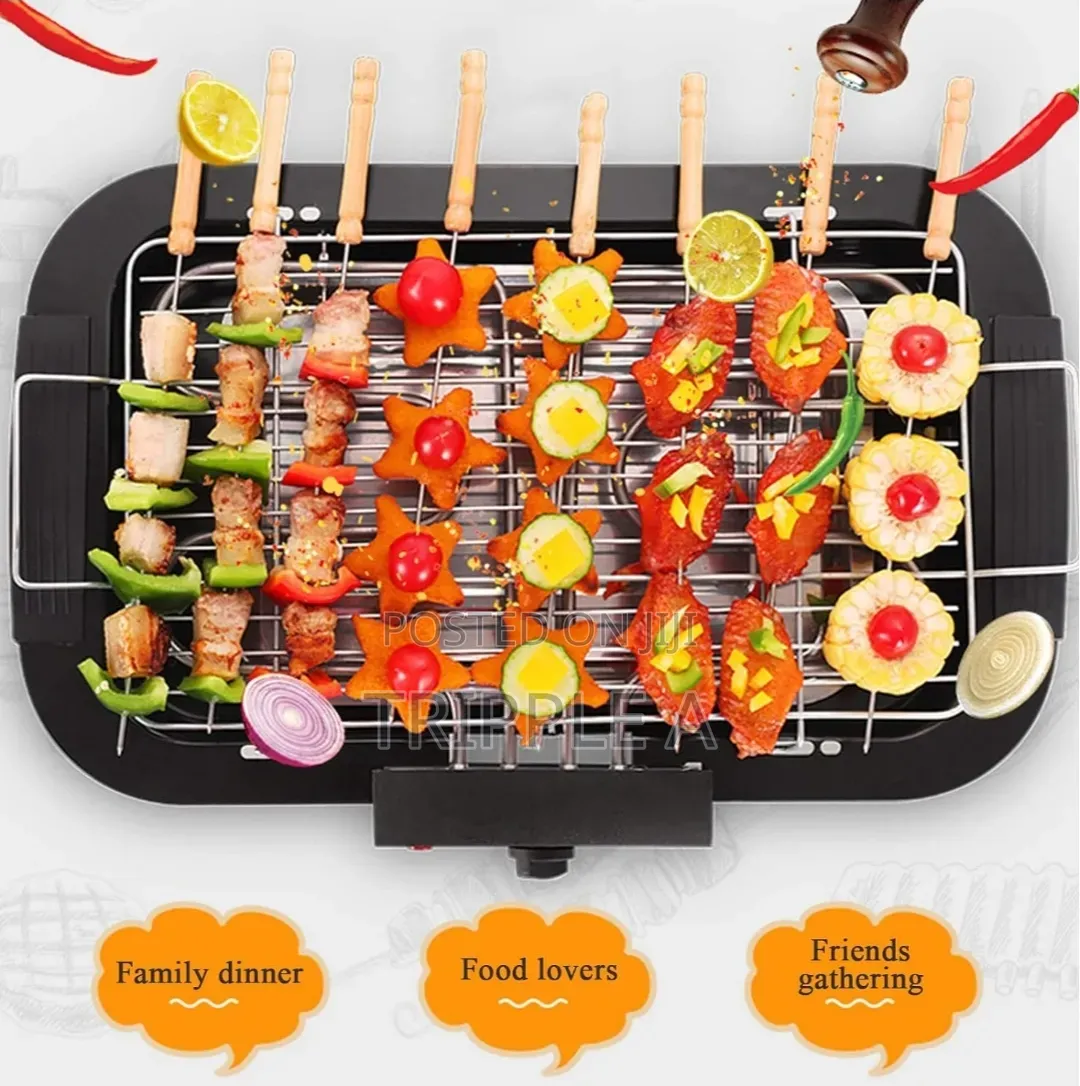 Smokeless Non Sticky Electric Grill
