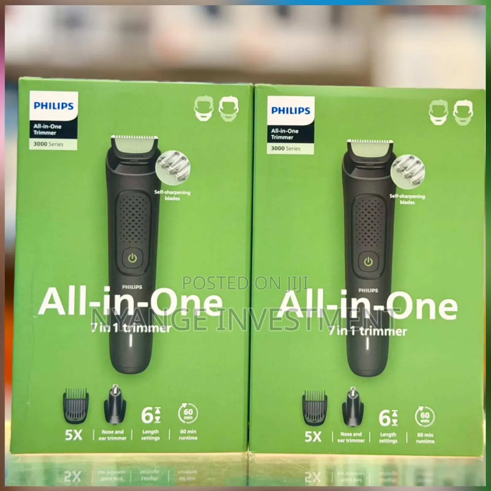 7in1 Phillips Rechargeable Hair Clipper and Treamer