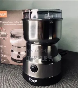 Raf Sleek Electric Coffee and Spice Grinder