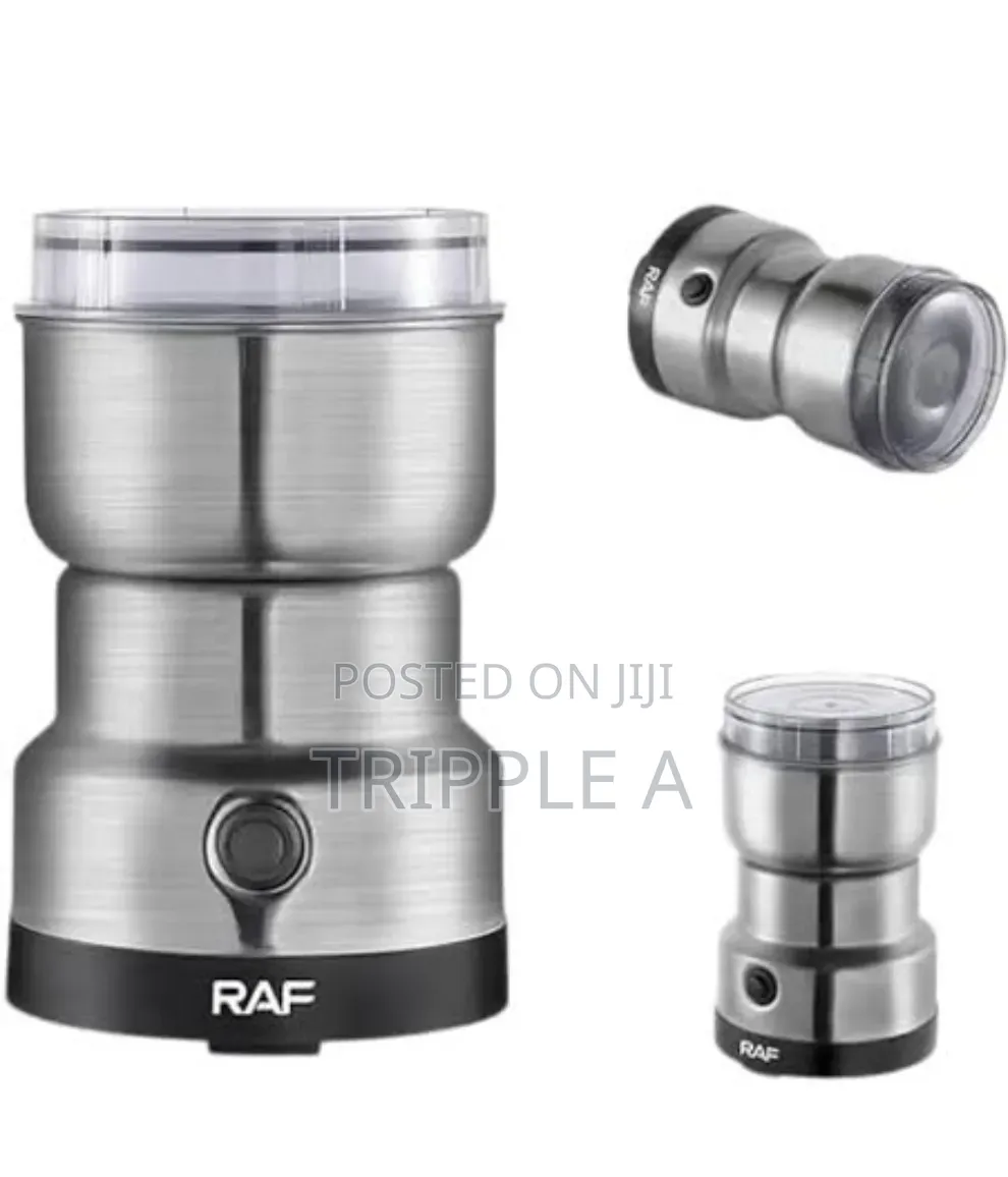 Raf Sleek Electric Coffee and Spice Grinder