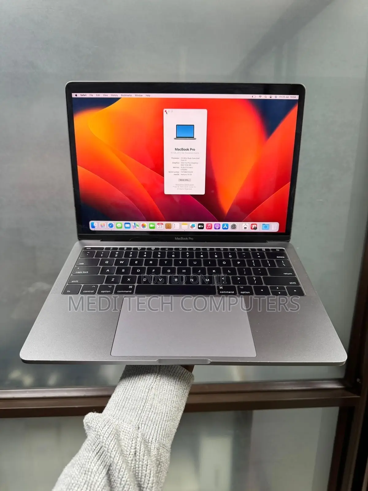 Laptop Apple MacBook Pro 2017 16GB Intel Core i7 SSD 512GB