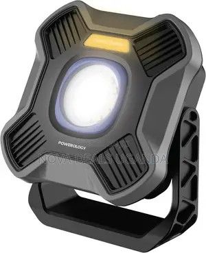 Powerology Brillite Rechargeable Portable Led Work Light-Tripod Mount