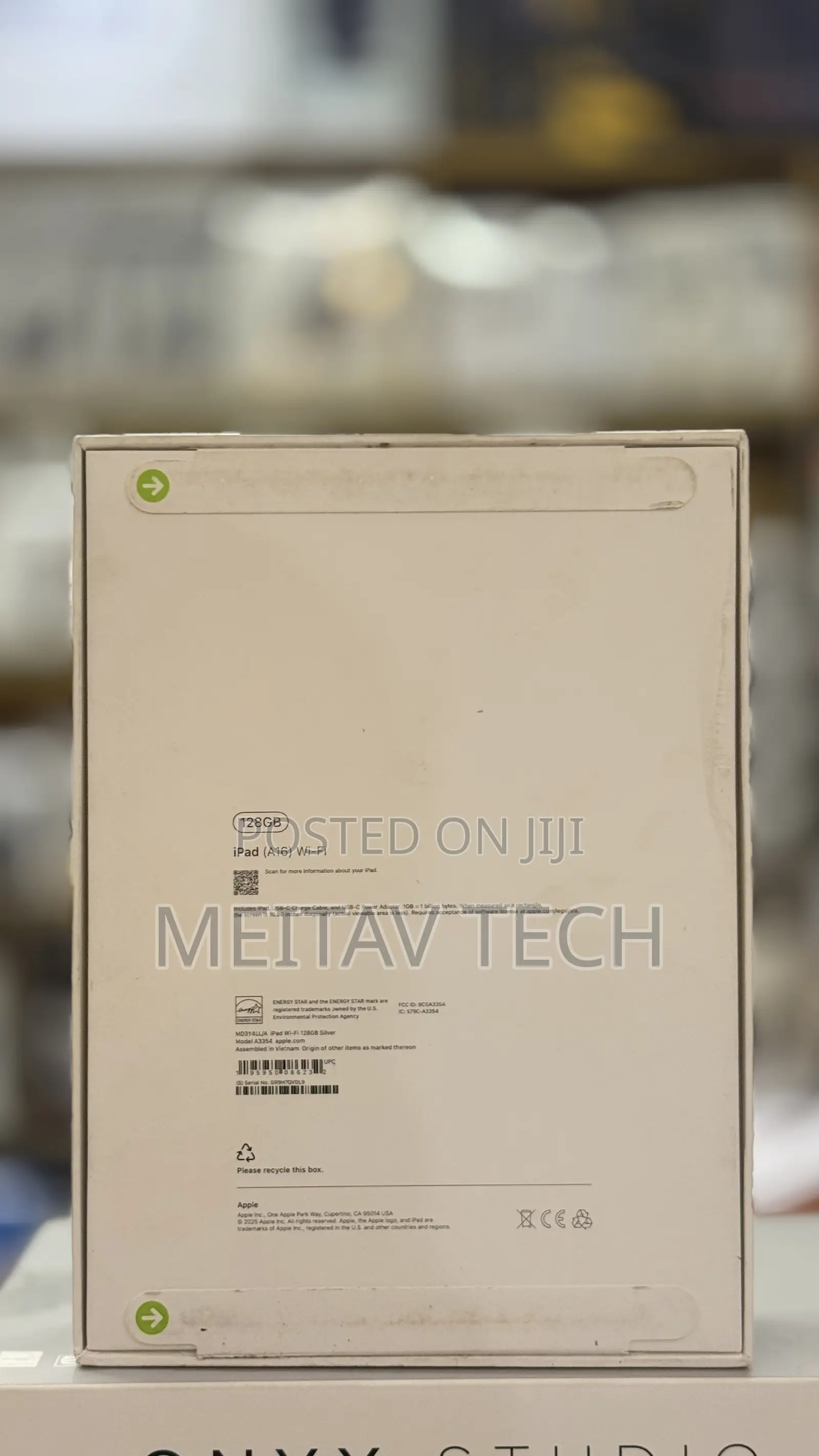 New Apple iPad (2025) 128 GB Black