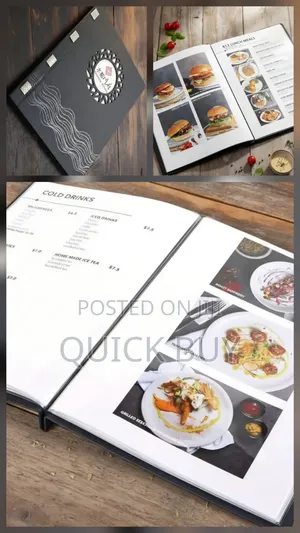 A4 Restaurant/Hotel Menu Holder