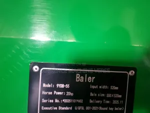 Motorized Had Baler 20hp