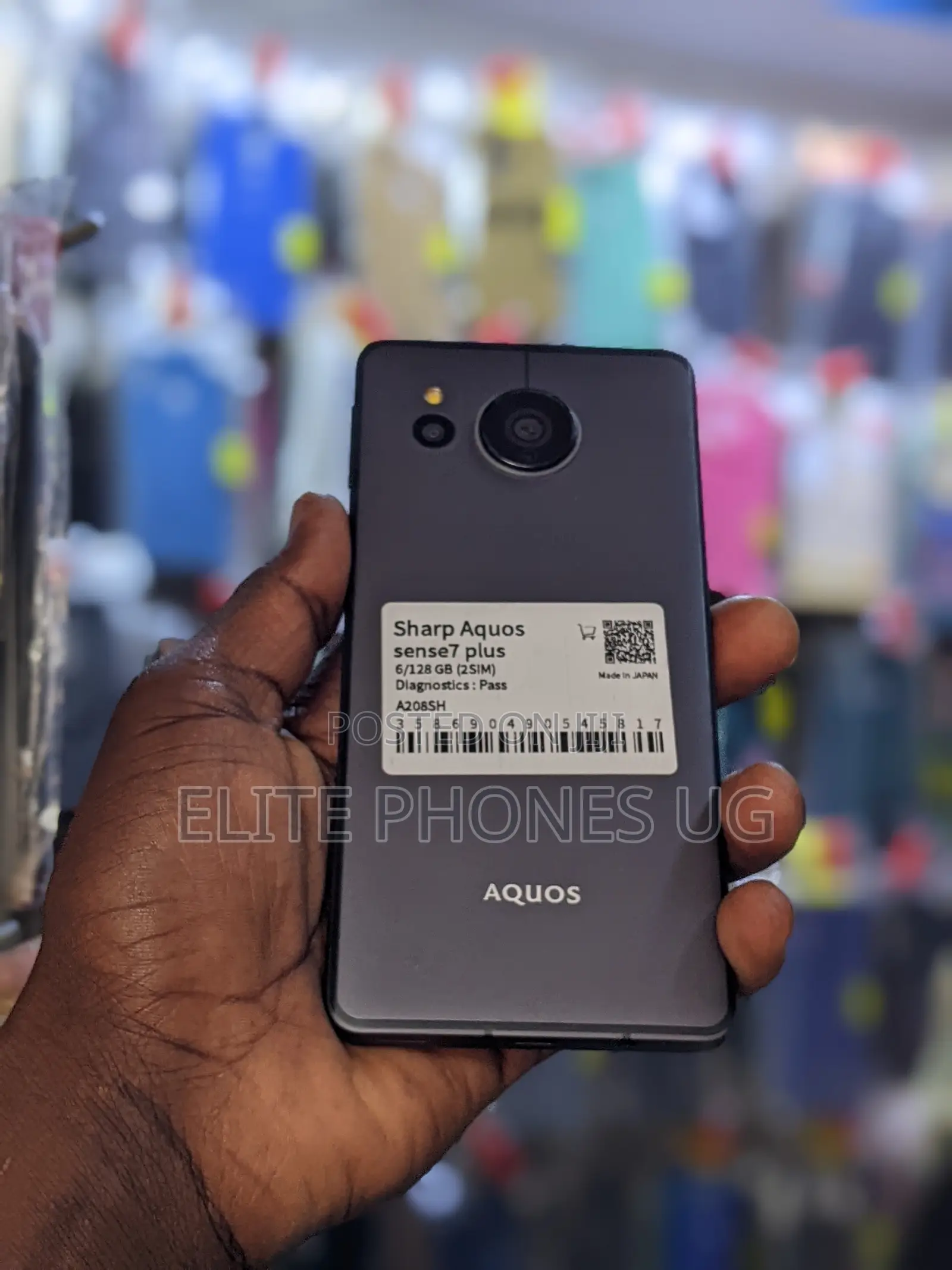 Sharp Aquos sense7 plus 128 GB Black