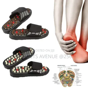 Acupressure Reflexology Sandals Feature 41 Rotating Massage Nodul