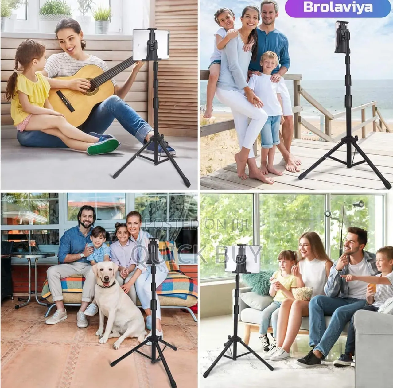 Mobile and Tablet Tripod Floor Stand