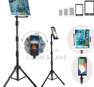 Mobile and Tablet Tripod Floor Stand