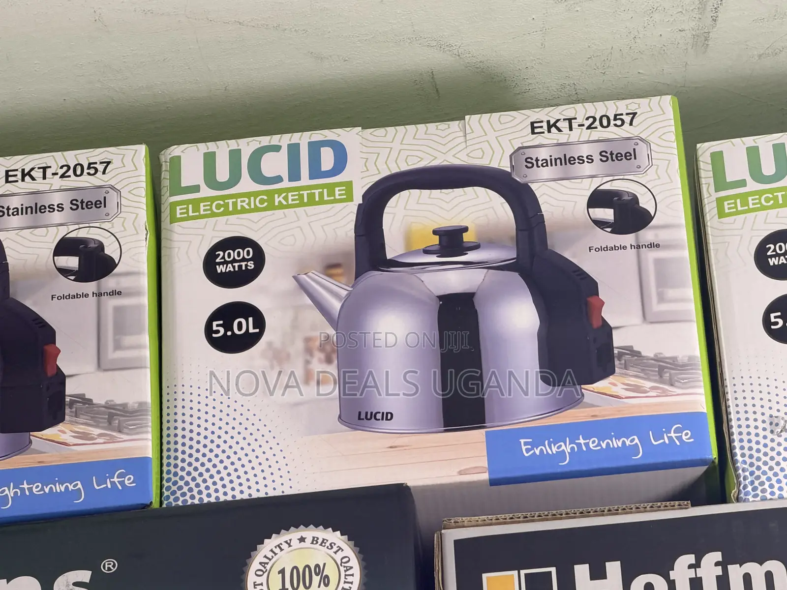 Lucid Stainless Steel Electric Kettle 5.0l 2000w