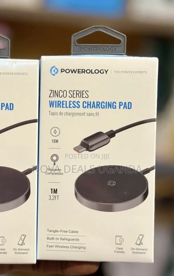 Powerology Zinco Series Wireless Charging Pad 15w