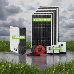 Heavy-Duty 5kwh 48v 100ah Hybrid Solar Power System