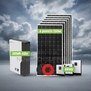 Ultimate 5kwh 48v 100ah Hybrid Solar Energy System