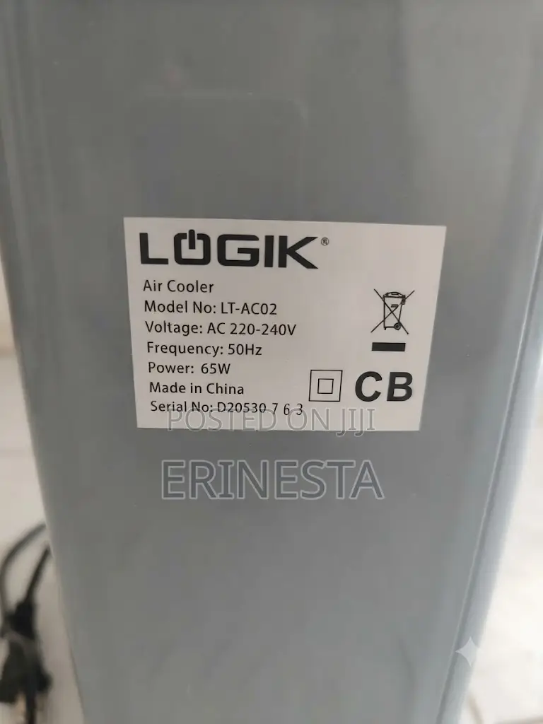 Logik 3-Speed Air Cooler