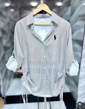 Strips Polo Shirts for Ladies