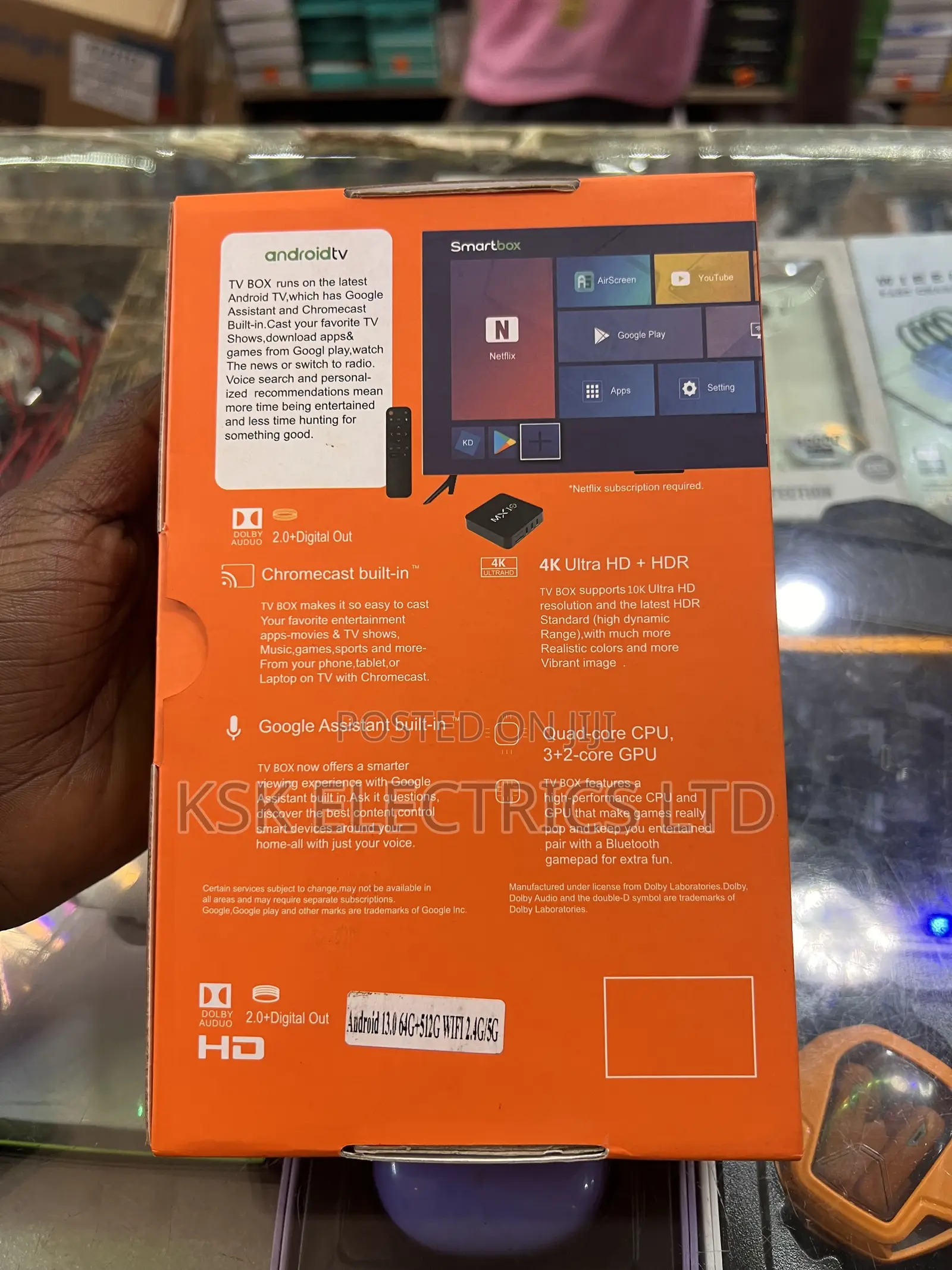 Mx Box S Ultra Hd Set-Top Box Mx10