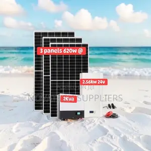 Long-Life 2.56kwh Solar System | 24v 100ah Lithium Iron Phosphate