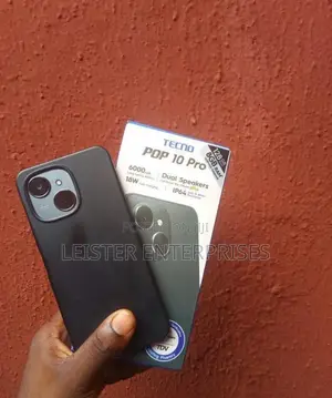 New Tecno Pop 10 Pro 128 GB Black