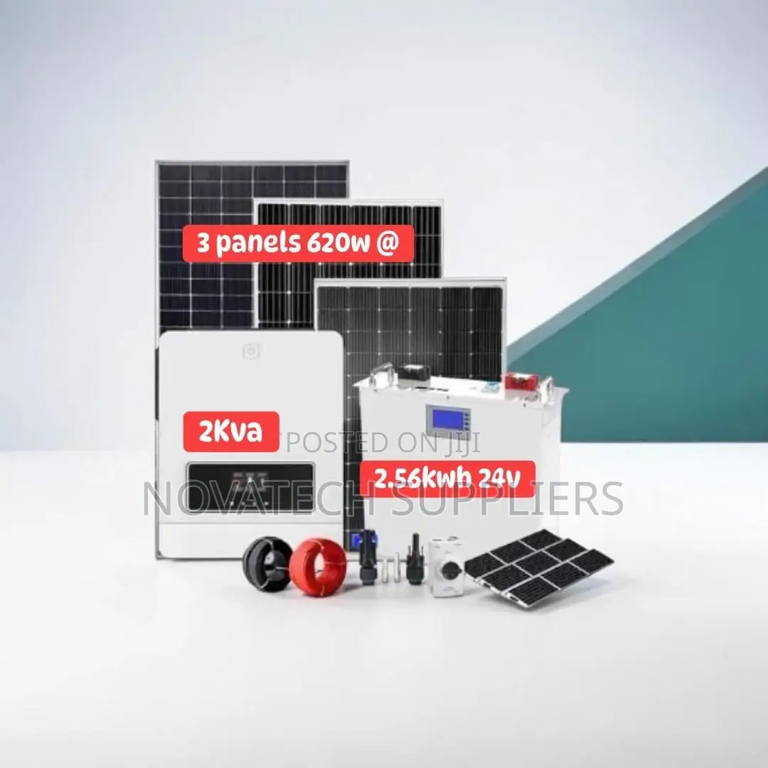 Complete 2.56kwh Solar Power System for Reliable Daily Energy