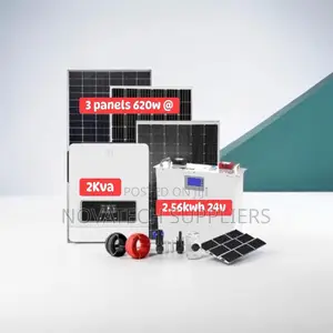Complete 2.56kwh Solar Power System for Reliable Daily Energy