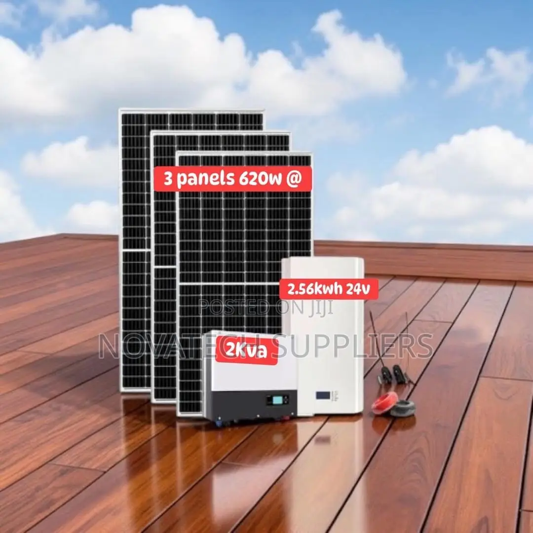 Complete 2.56kwh Solar Power System for Reliable Daily Energy