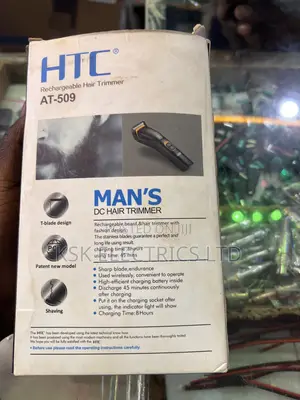 HTC Rechargeable Hair Trimmer at-509