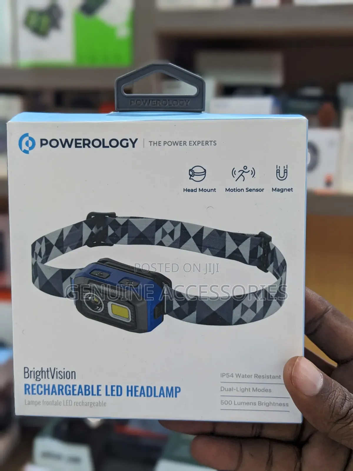 Powerology Brightvision Rechargeable Led Headlamp
