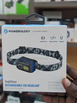 Powerology Brightvision Rechargeable Led Headlamp