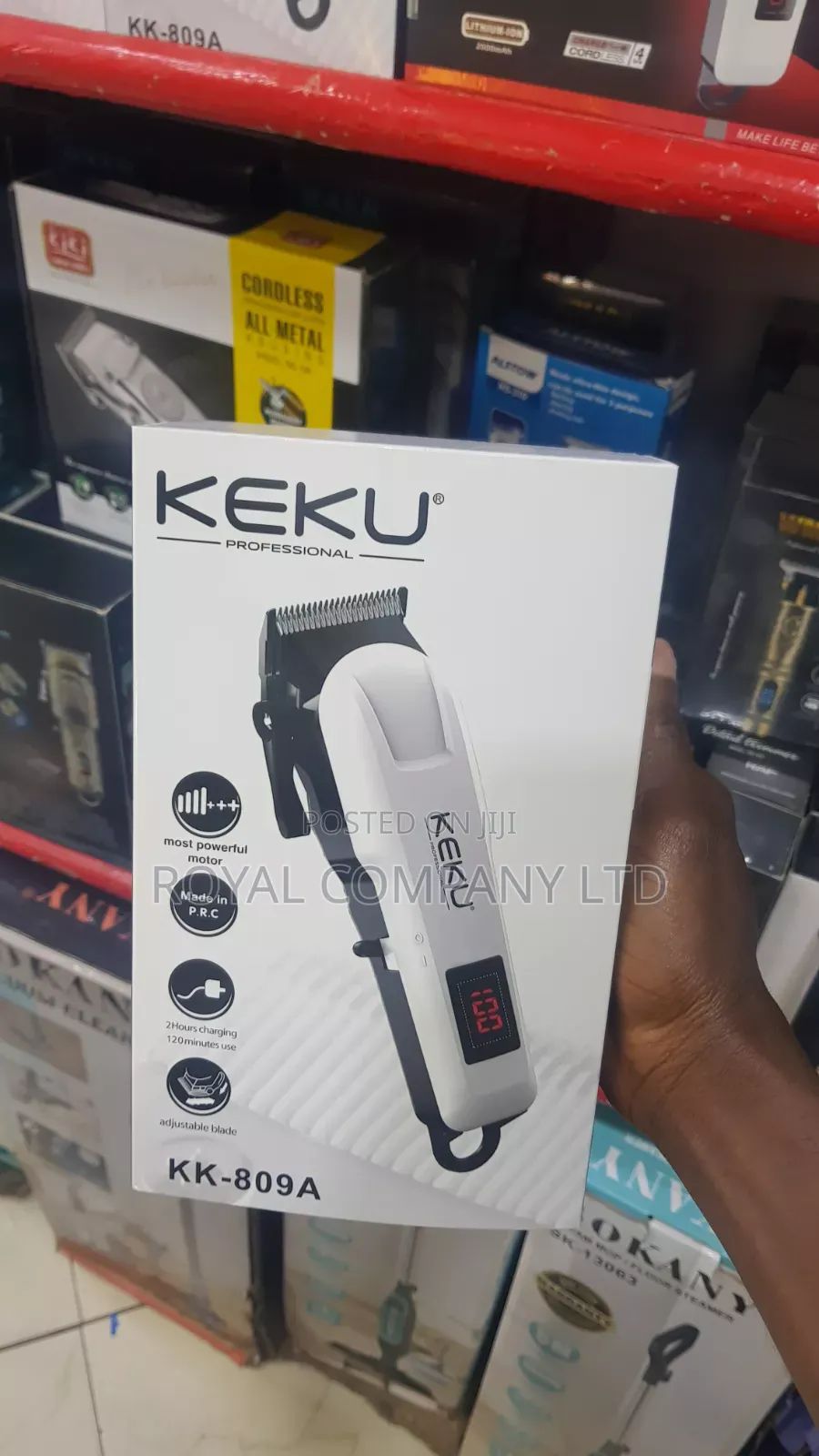 Professional Hair Trimmer Rechargeable