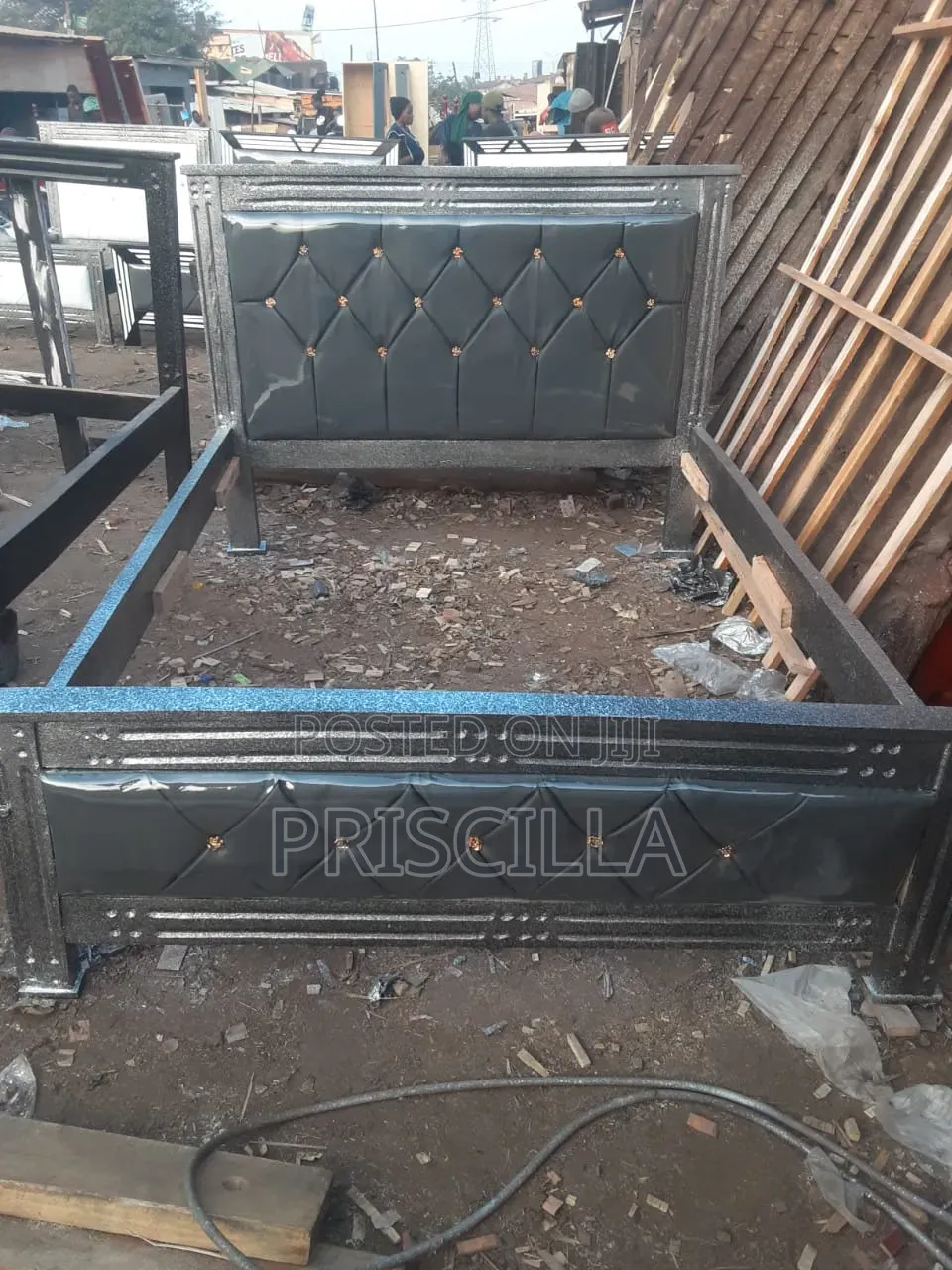 5by6 Leather Bed