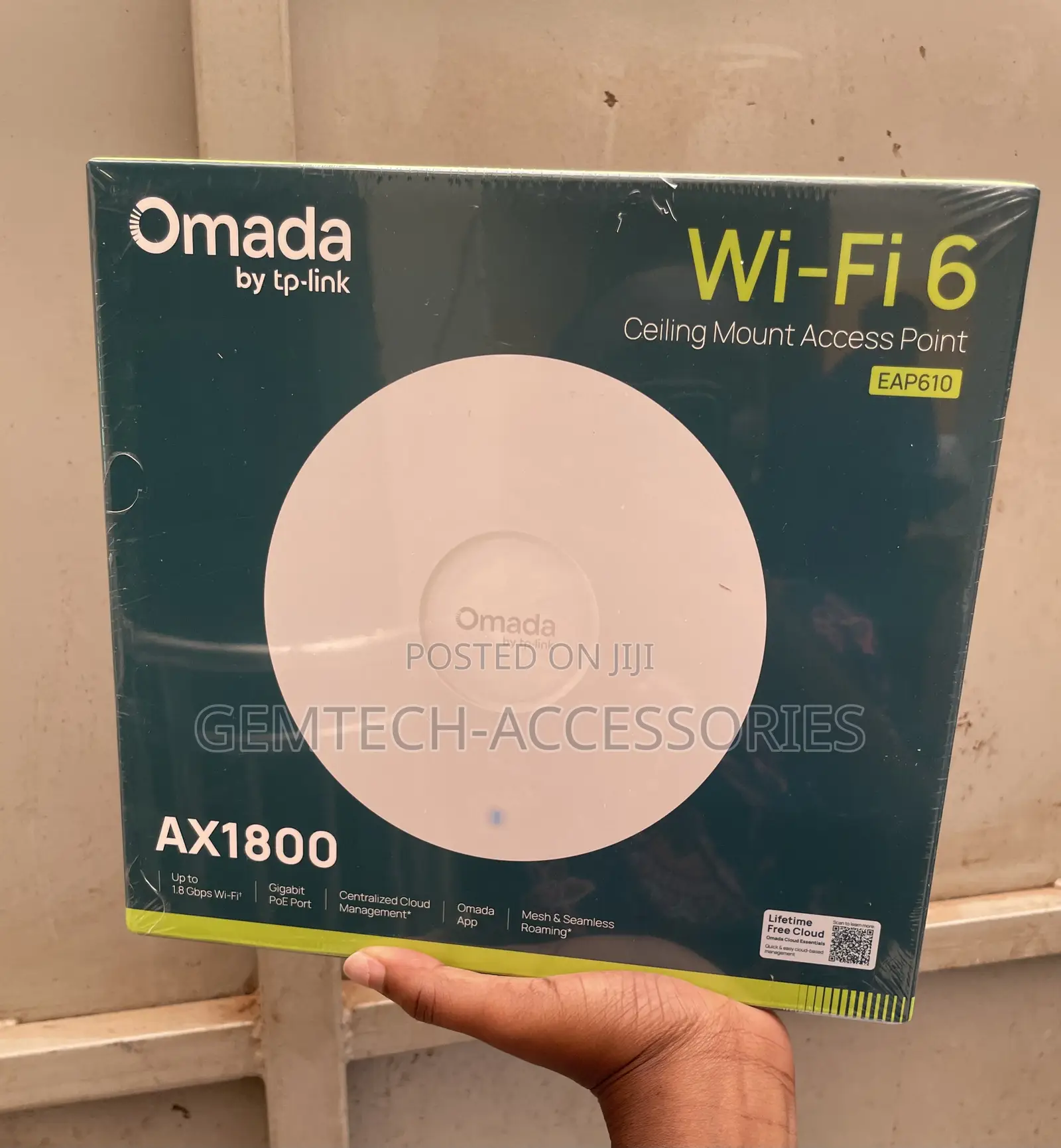 Tplink Eap 610 Ax1800 Wifi 6 Ceiling Mount Acess Point