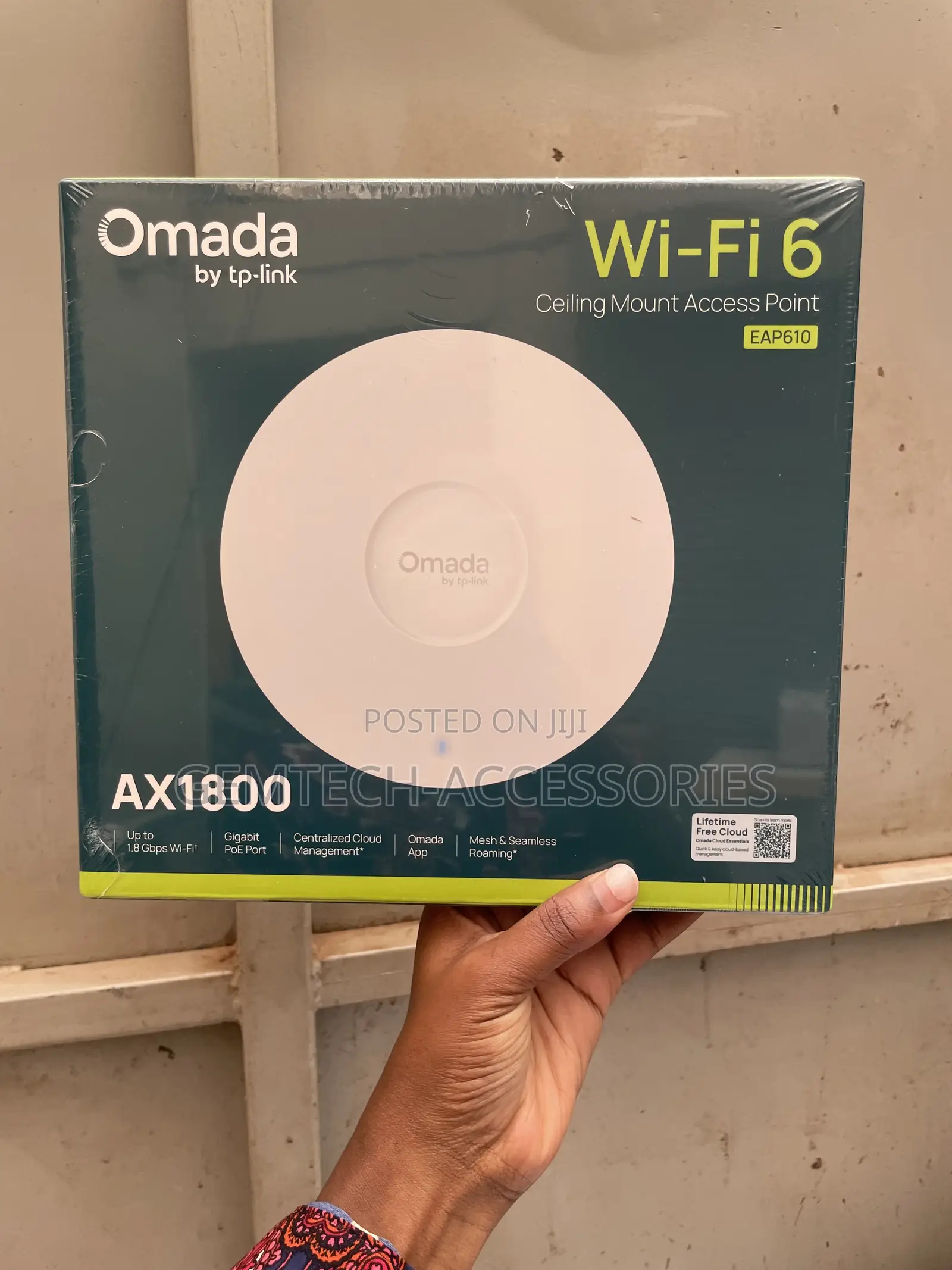 Tplink Eap 610 Ax1800 Wifi 6 Ceiling Mount Acess Point