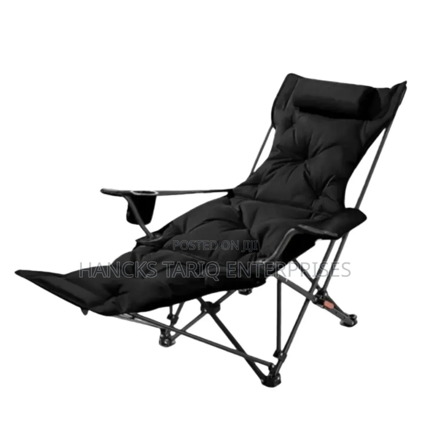 Padded Foldable Reclining Patio Chair