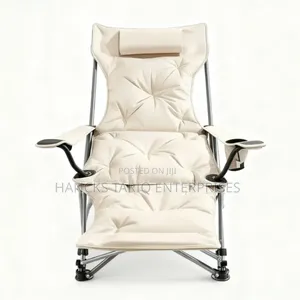 Padded Foldable Reclining Patio Chair