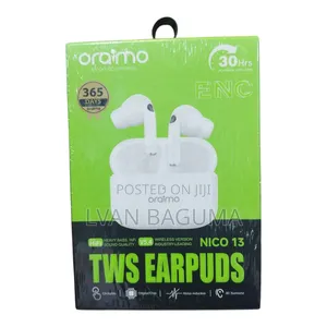 Oraimo Nico 13 TWS Earbuds – 30h Playtime + Bluetooth 5.4