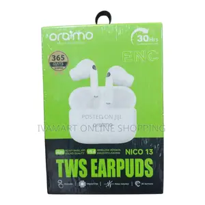 Oraimo Nico 13 TWS Earbuds – 30h Playtime + Bluetooth 5.4