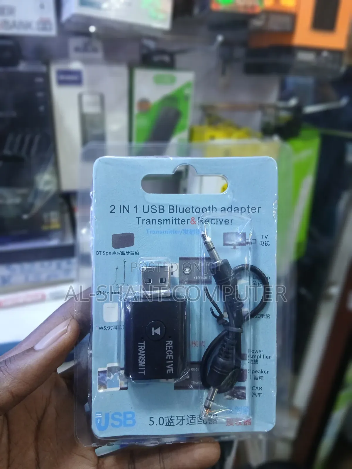 2in1 Bluetooth Adapter Transmitter And Adapter