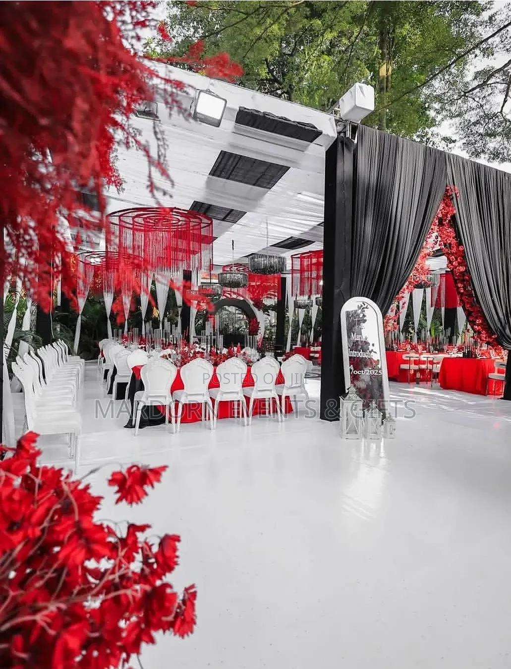 150 Guest Kwanjula Decor