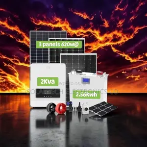 Long-Life 2.56kwh Solar System | 24v 100ah Lithium Iron Phosphate