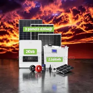 Efficient 2.56kwh Hybrid Solar Solution | 24v 100ah Lifepo4 Battery