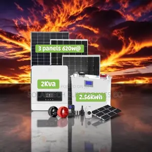 Efficient 2.56kwh Hybrid Solar Solution | 24v 100ah Lifepo4 Battery